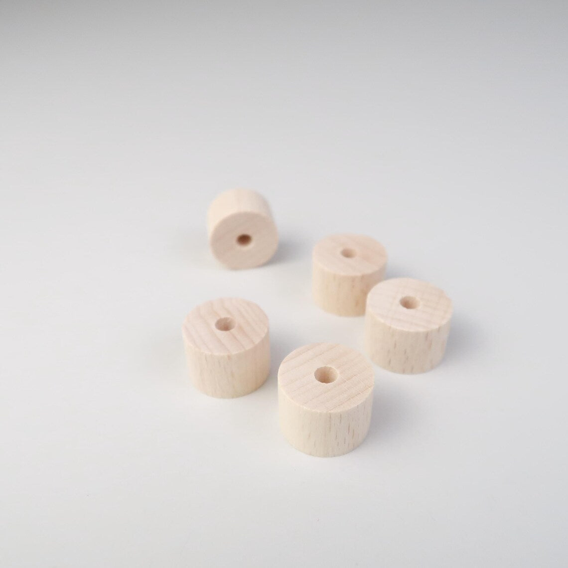 Steckfuß mit Loch für Steckfiguren ohne Rand - 5er/10er Set