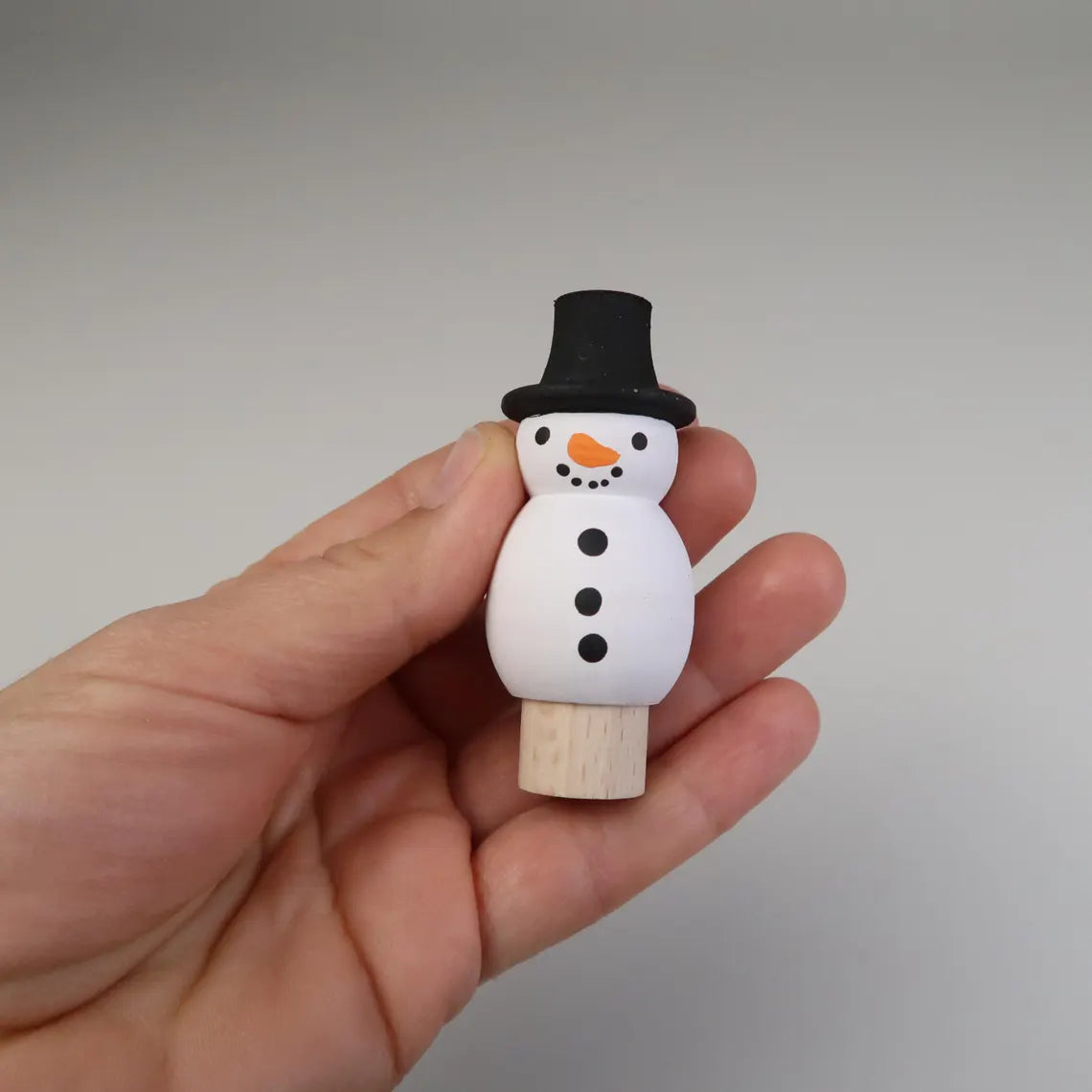 Steckfigur Schneemann