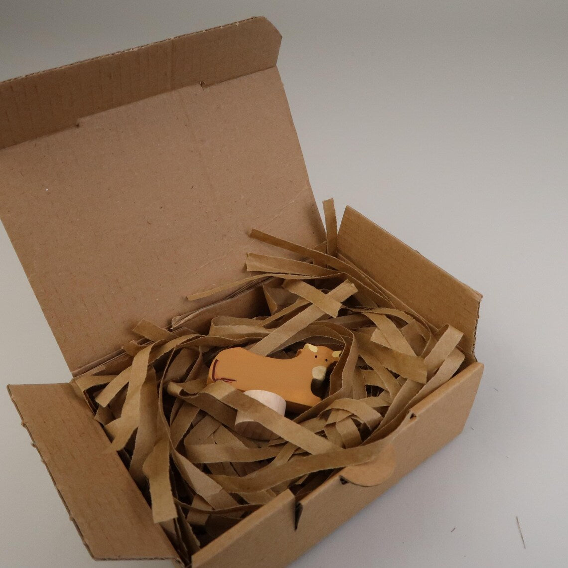 Steckfigur Liegender Ochse
