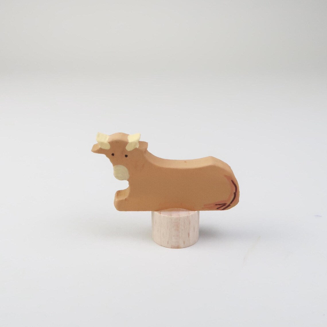 Steckfigur Liegender Ochse