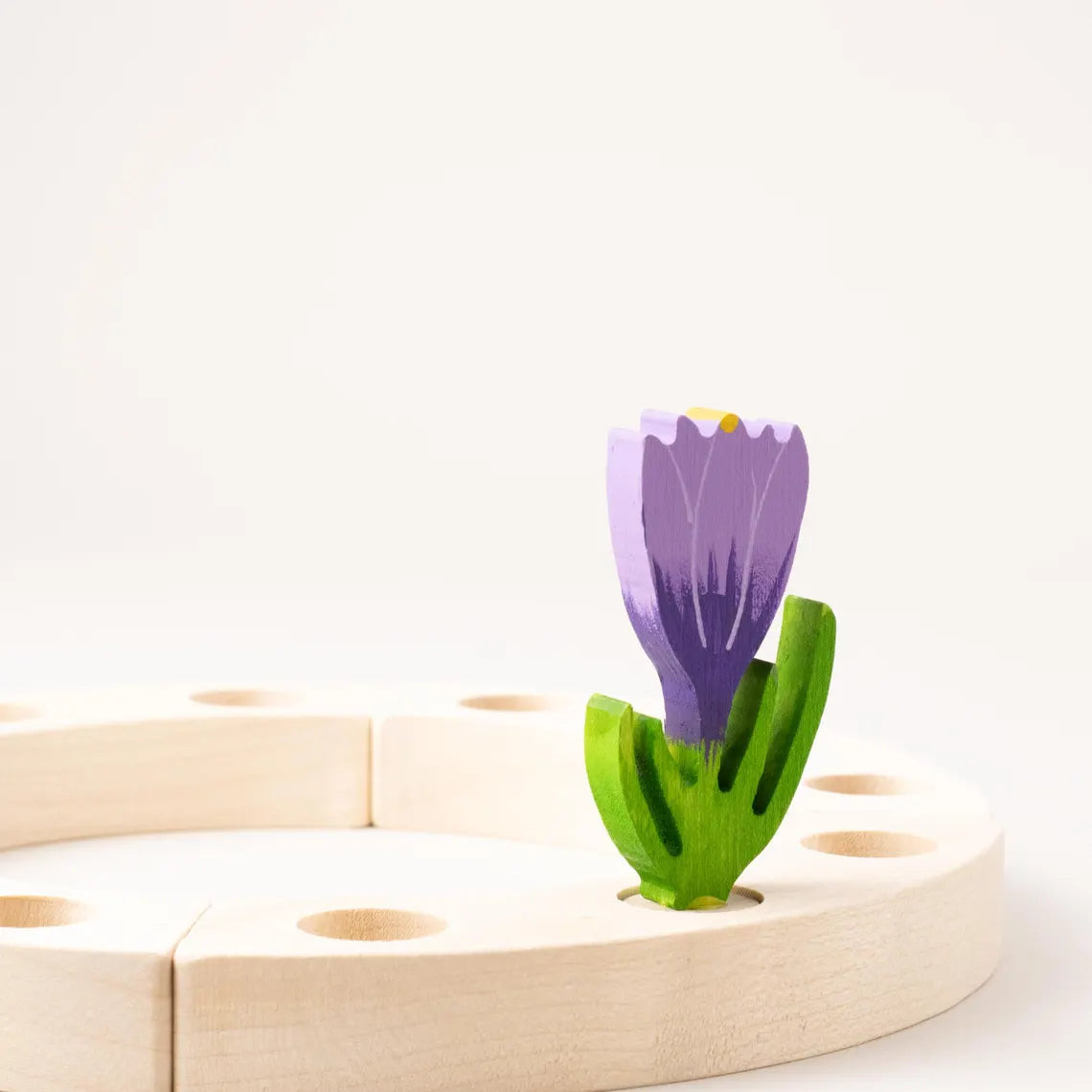 Steckfigur Krokus -  Lila Flieder