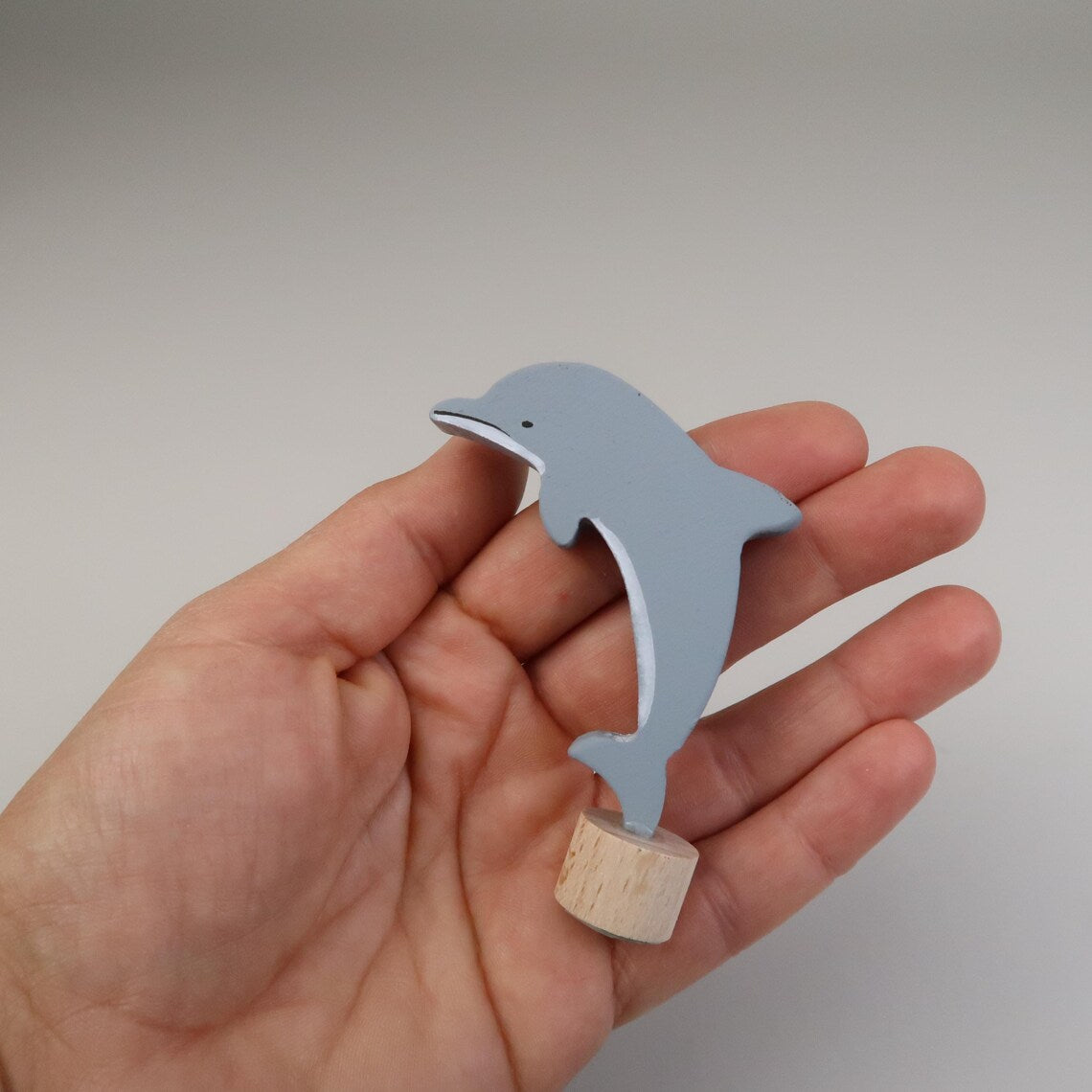 Steckfigur Delfin