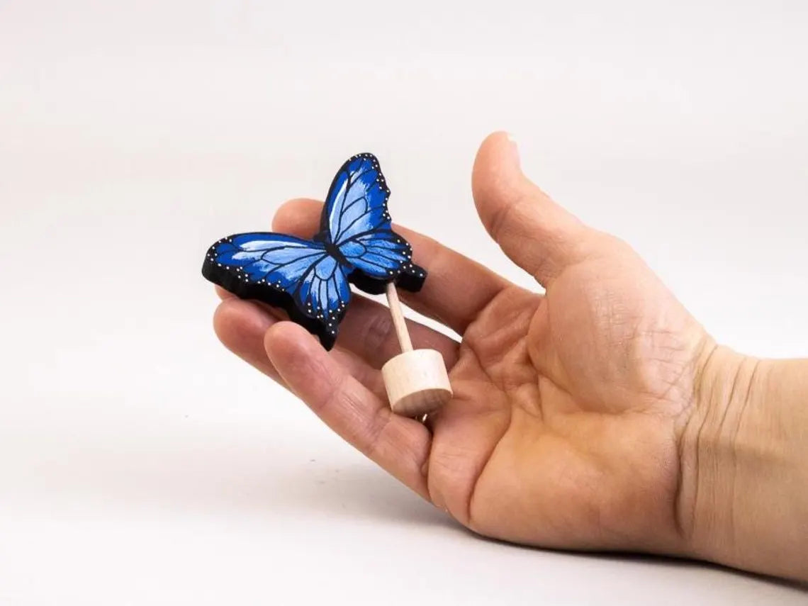 Steckfigur Schmetterling Morphofalter