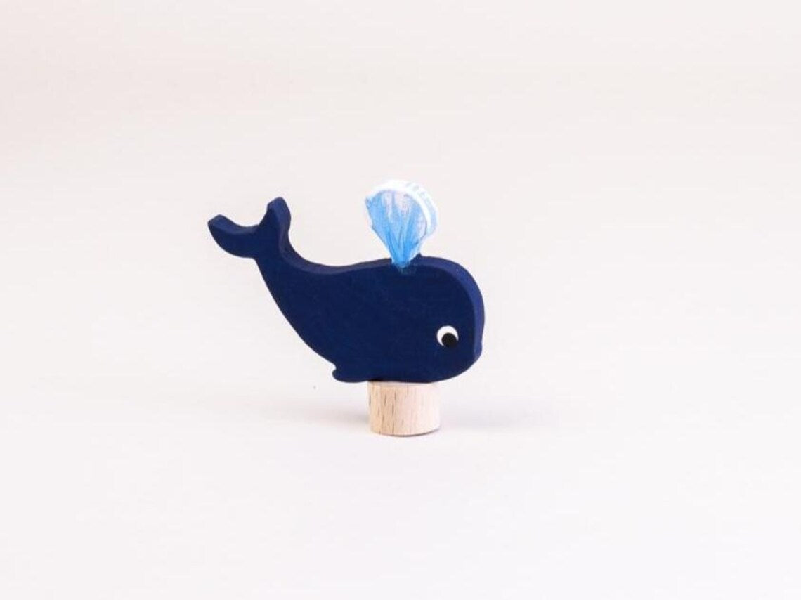 Steckfigur Blauwal