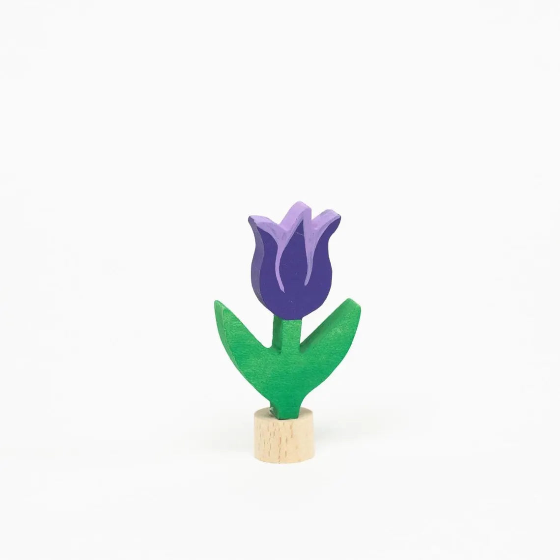Steckfigur Tulpe violett