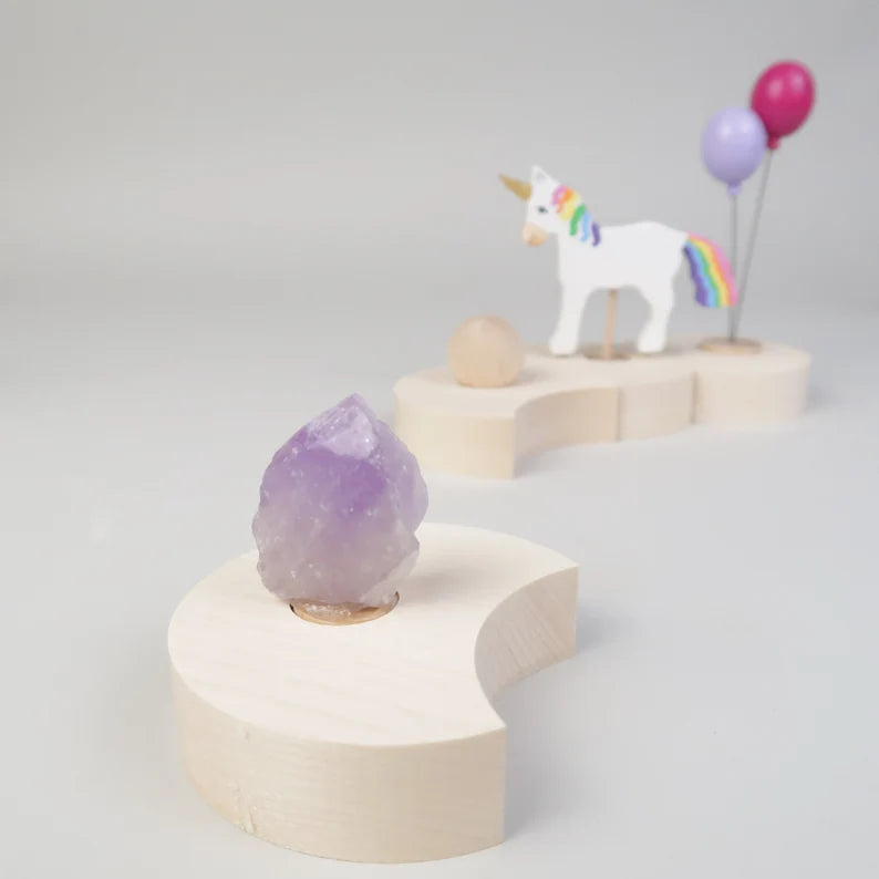 Steckfigur Edelstein - Amethyst