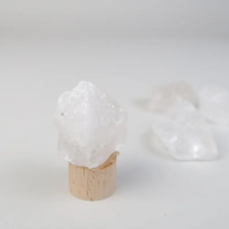 Steckfigur Edelstein - Bergkristall