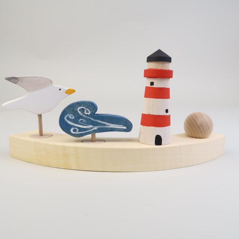 Steckfigur Leuchtturm