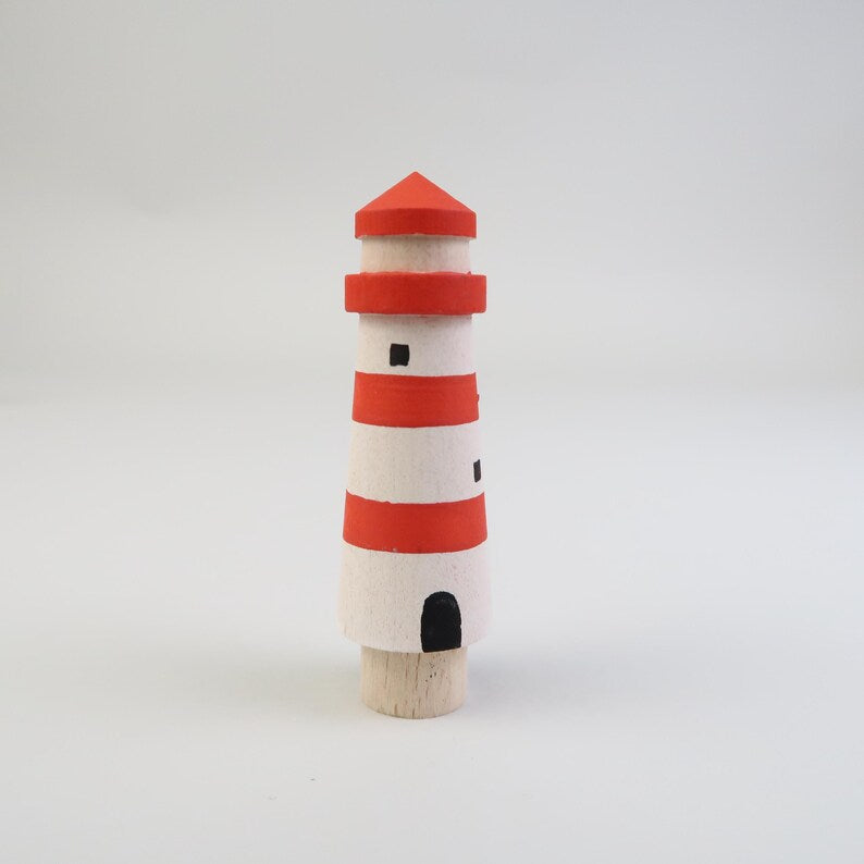Steckfigur Leuchtturm