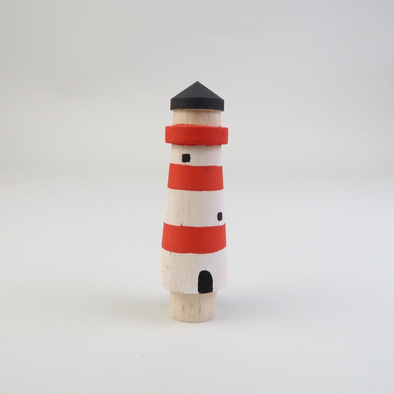 Steckfigur Leuchtturm