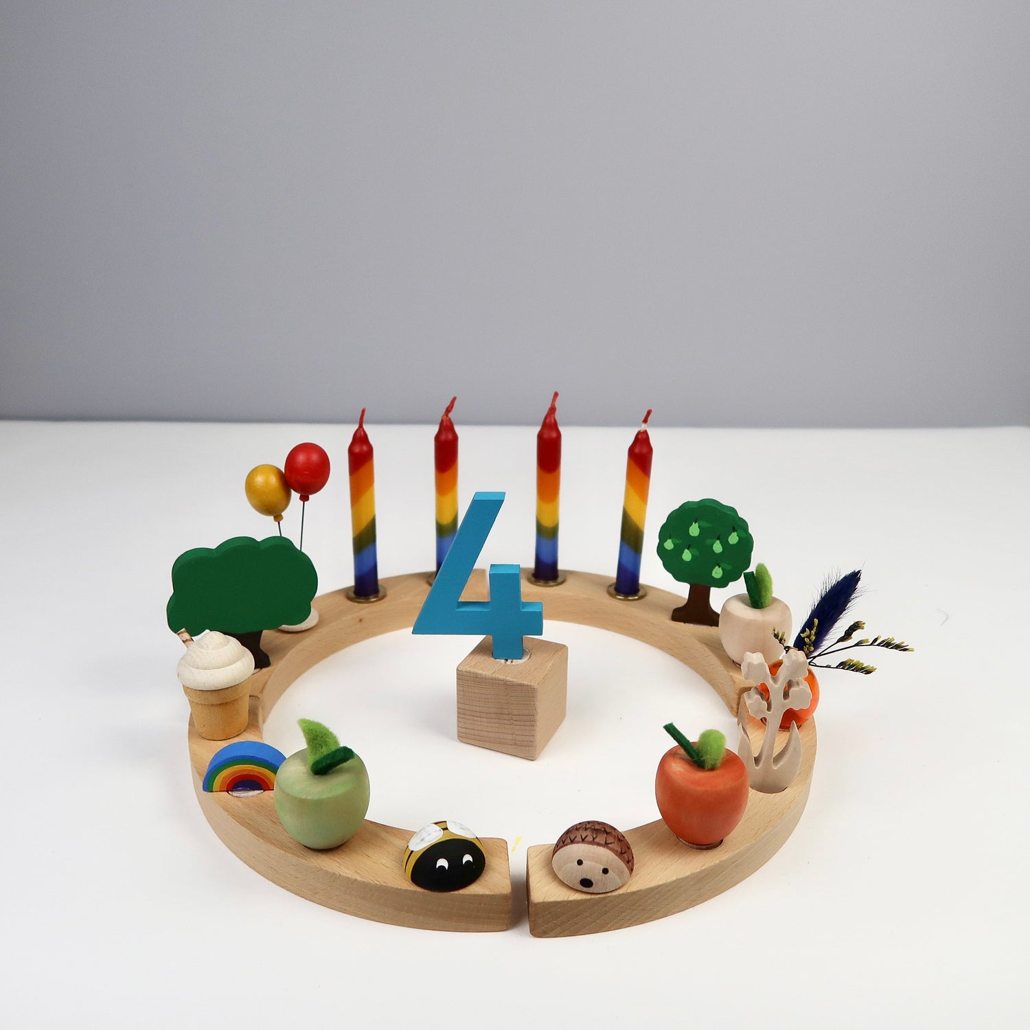 Steckfigur Eisbecher - Erdbeereis