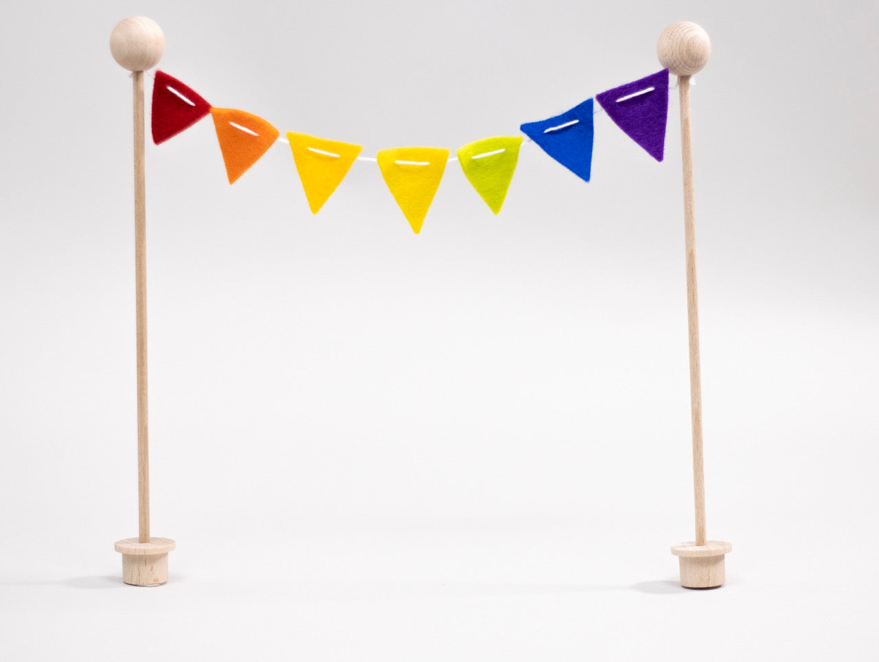 Bunte Regenbogen Wimpelkette