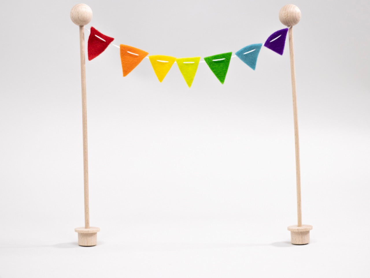 Bunte Regenbogen Wimpelkette