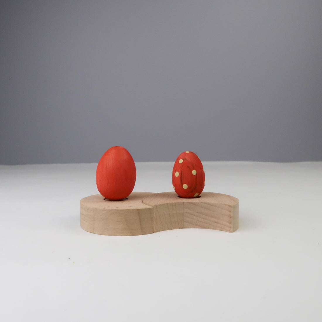 Steckfigur Osterei - Rot