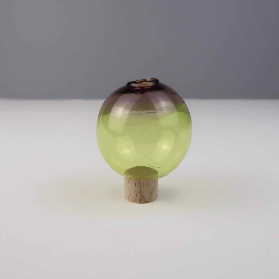 Steckfigur Mini Glasvase - rosa grün