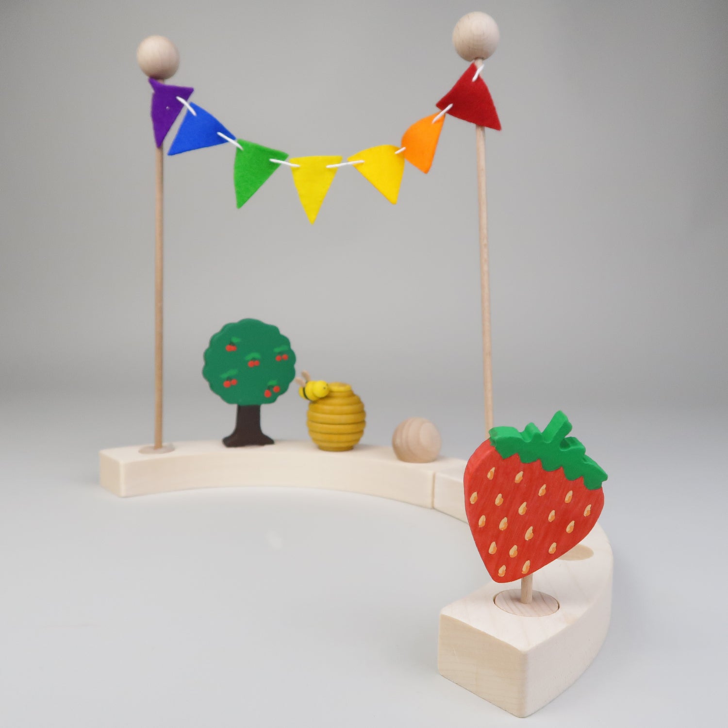 Steckfigur Erdbeere