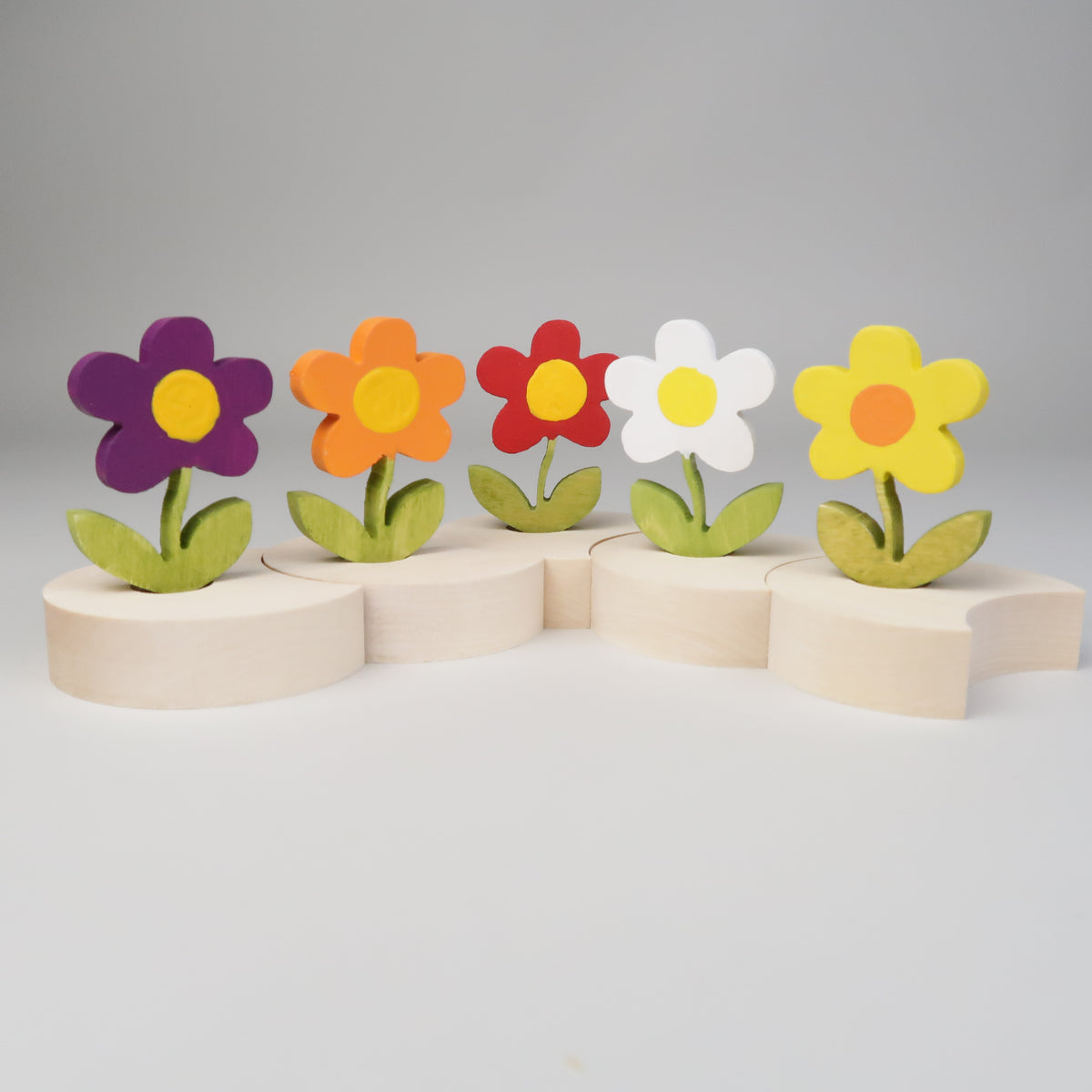 Steckfigur Sommerblume weiß