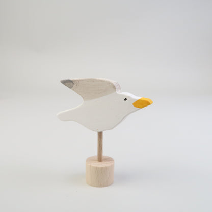 Steckfigur Möwe fliegend