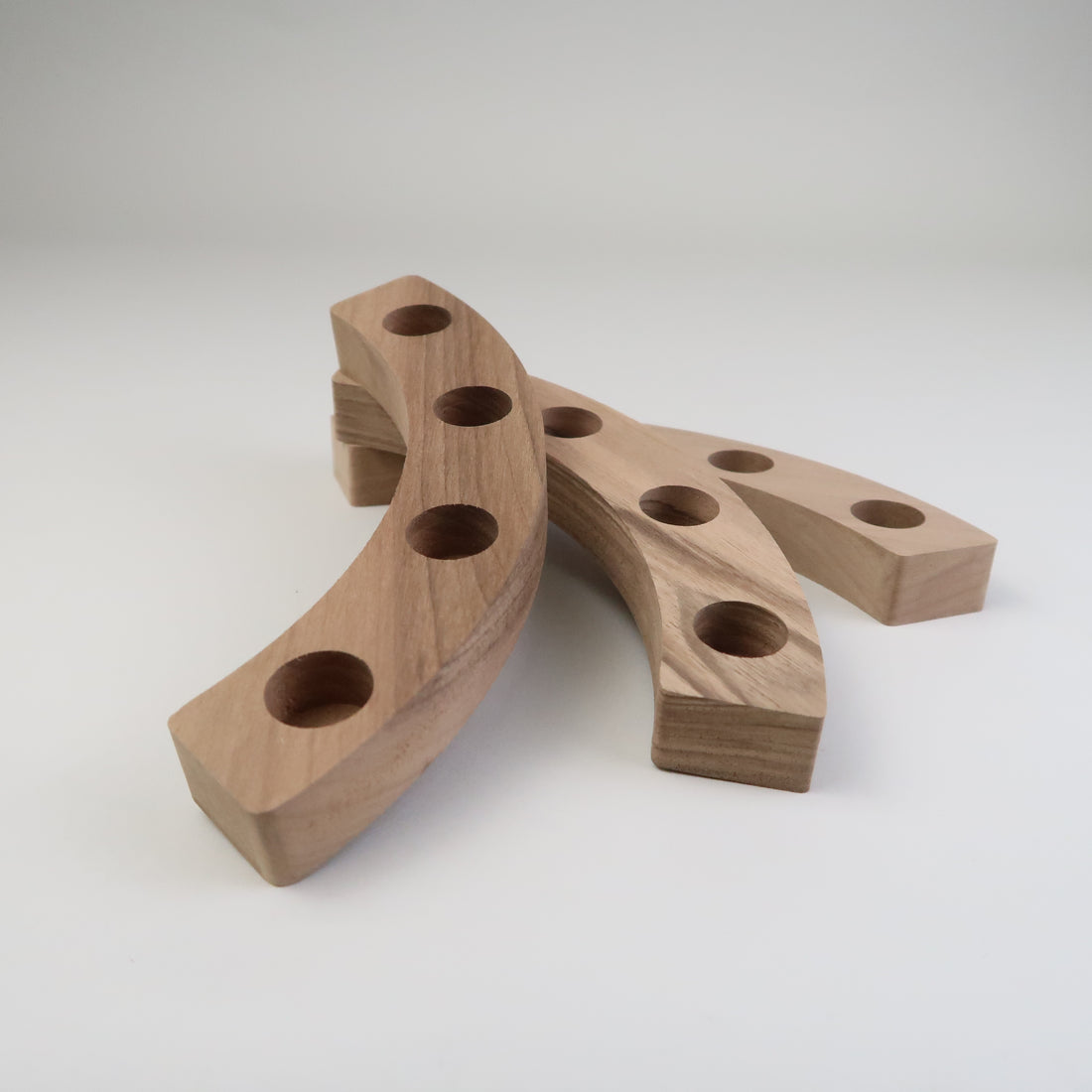 Großer Geburtstagskranz aus Nussbaumholz