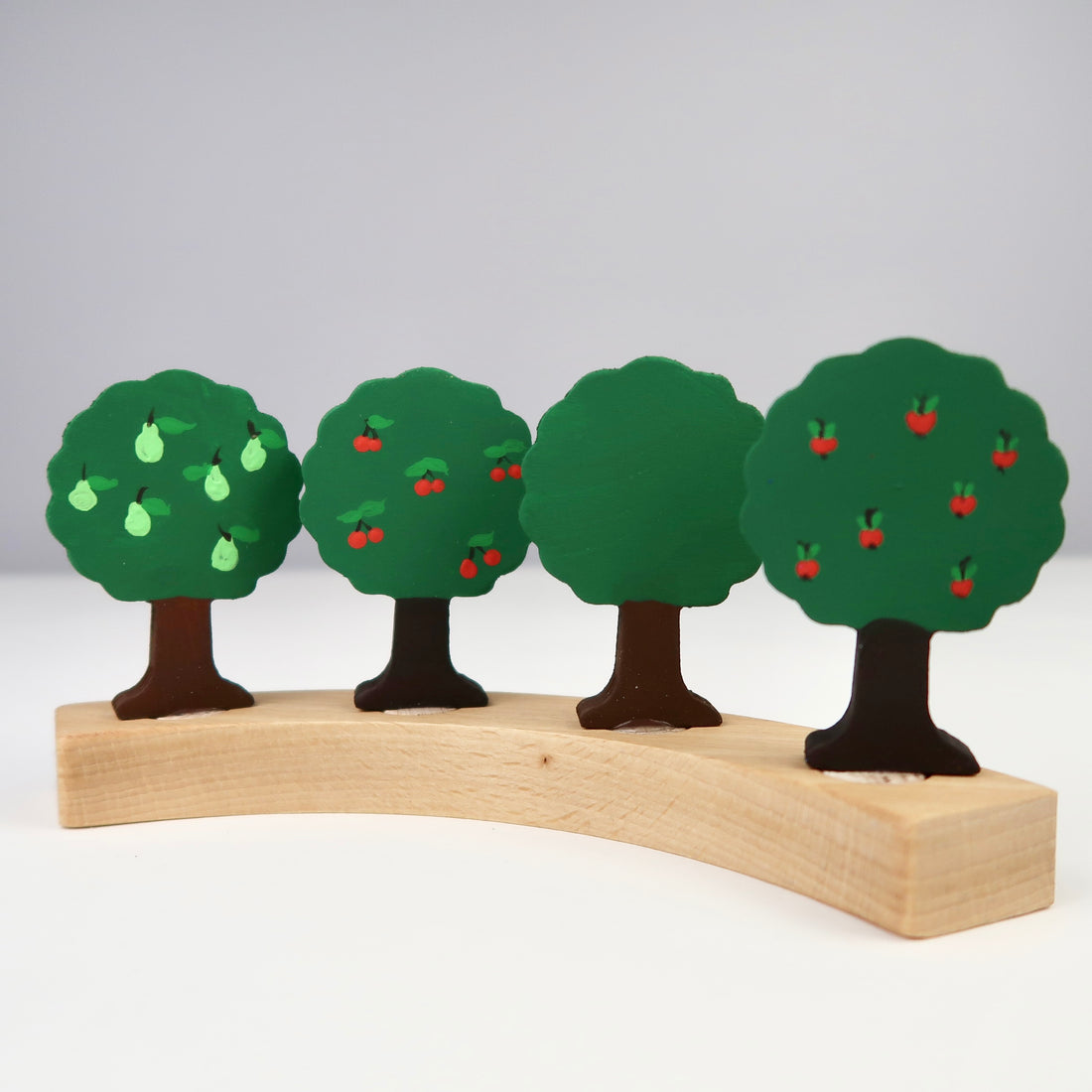 Steckfigur Obstbaum - mit Äpfeln