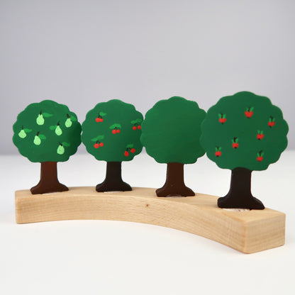 Steckfigur Obstbaum - mit Wunschobst