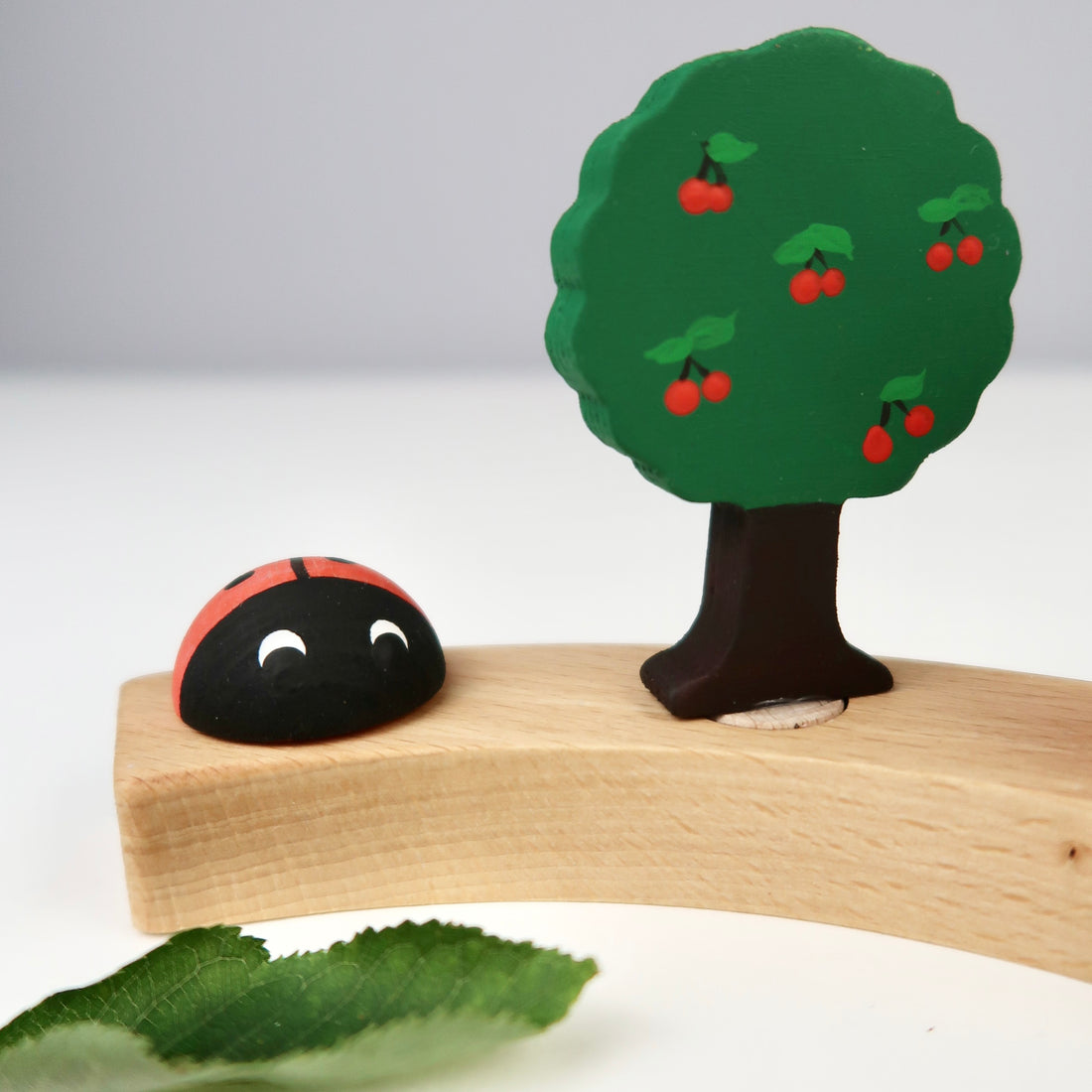 Steckfigur Obstbaum - mit Kirschen