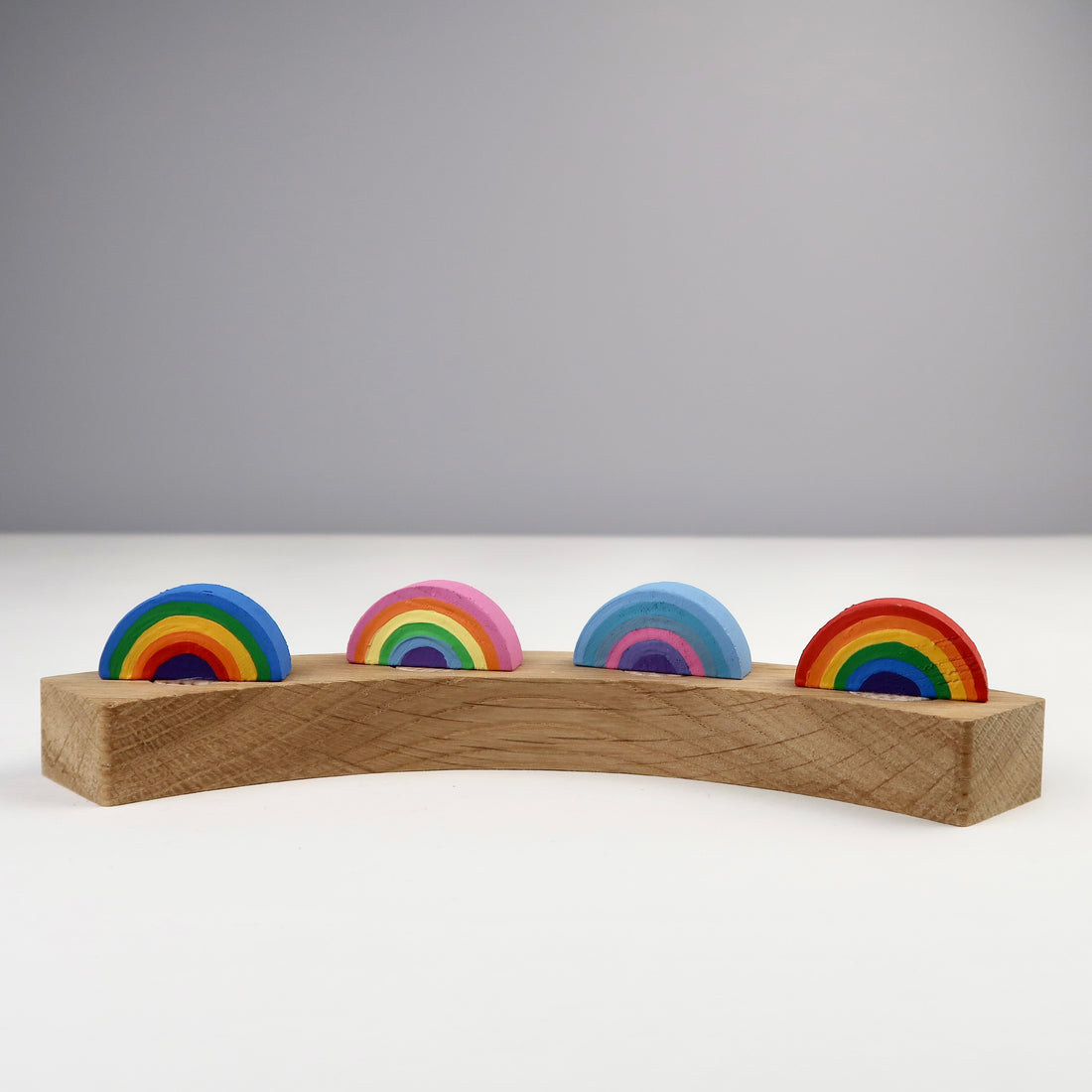 Steckfigur Regenbogen - rot