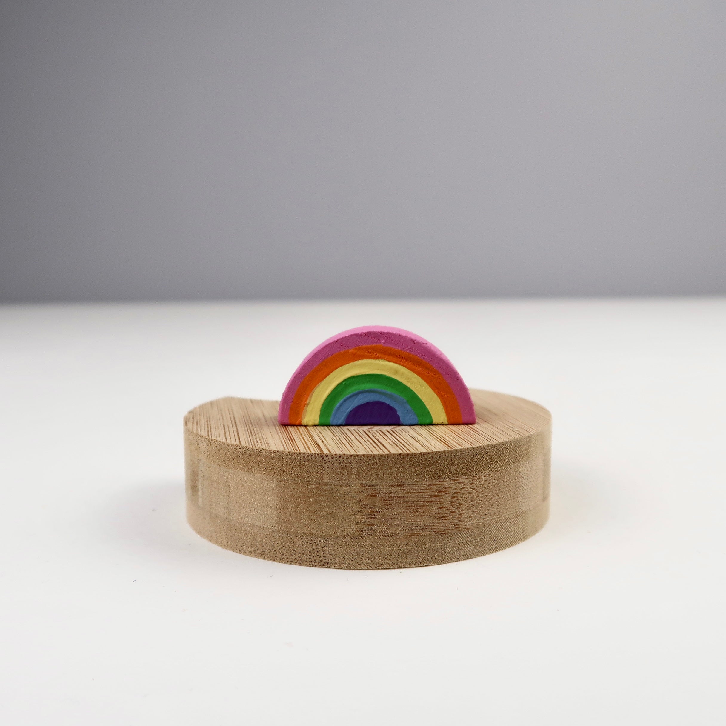 Steckfigur Regenbogen - blau