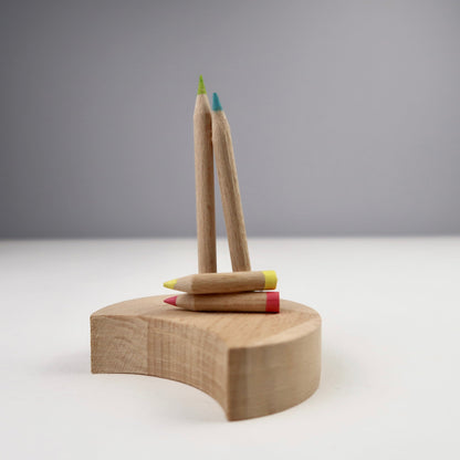 Steckfigur Buntstifte pastell zur Einschulung