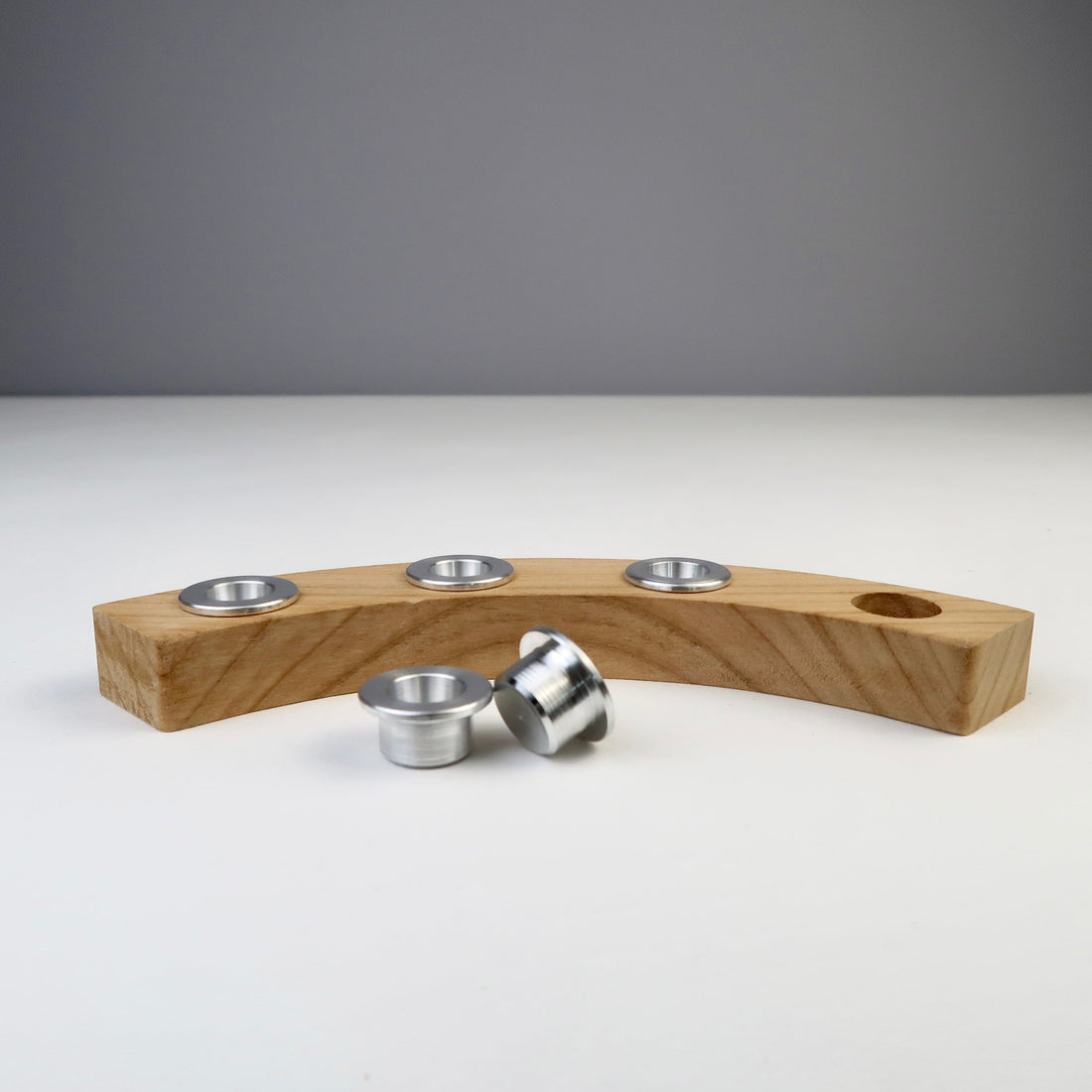 Kerzenhalter Einsatz Alu für Geburtstagsring