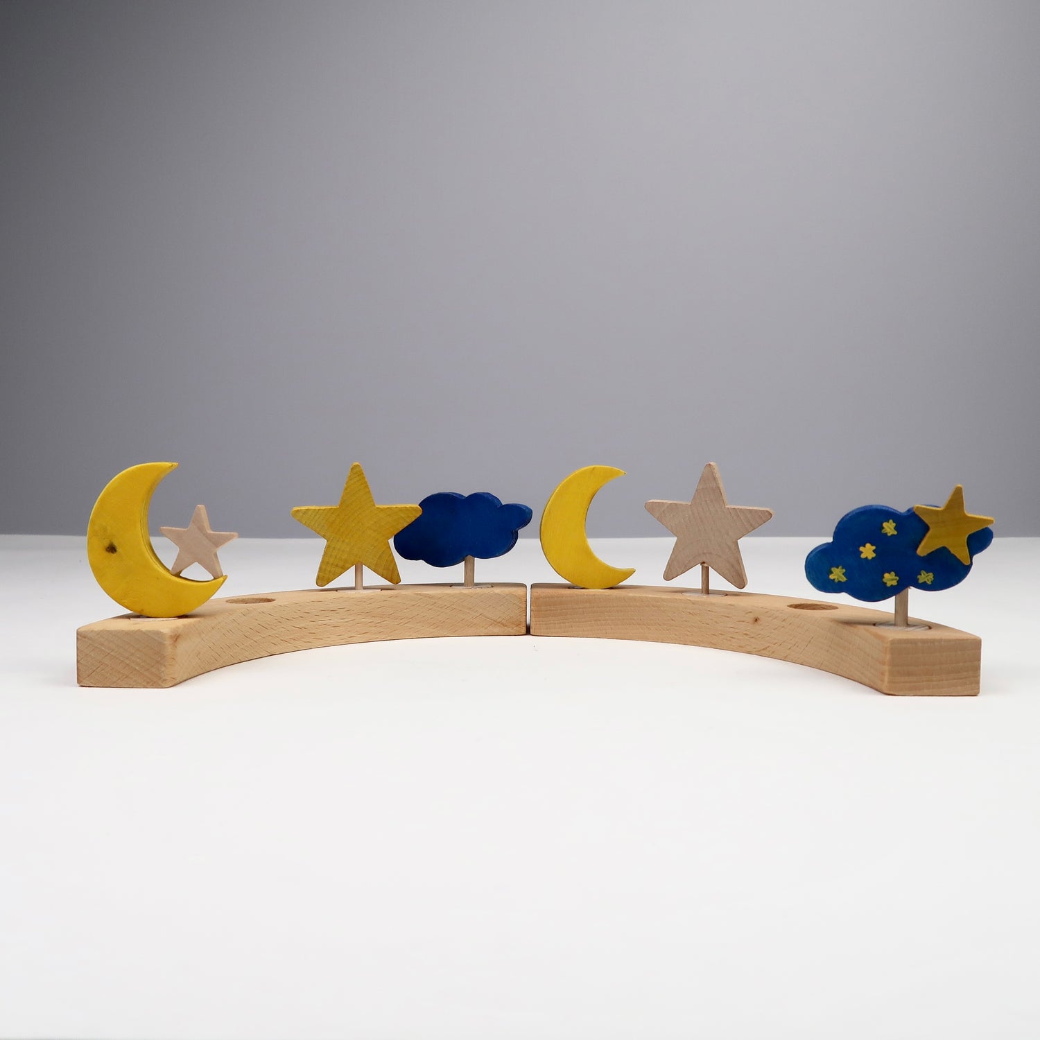 Steckfigur Mond