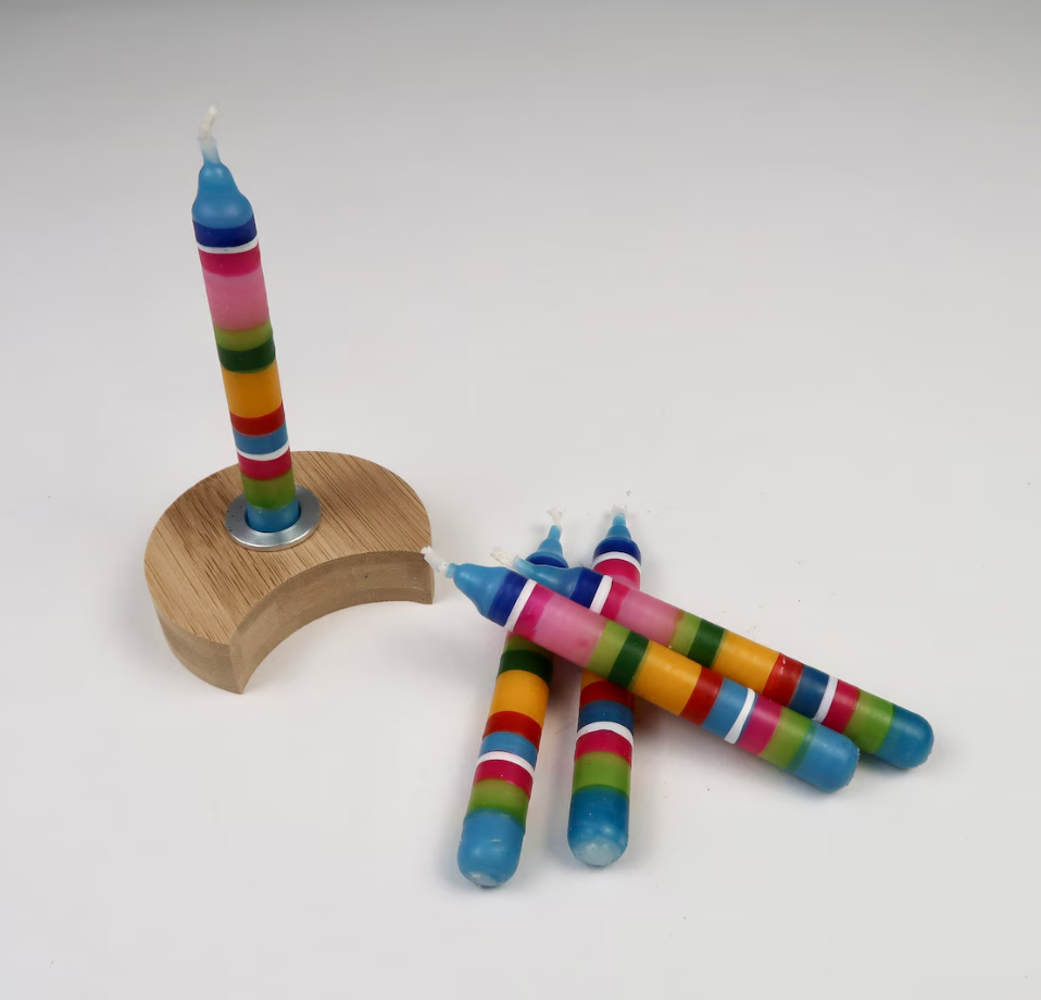Geburtstagskerzen "Multibunt"