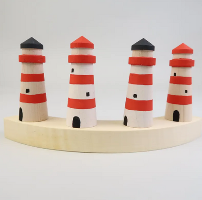 Steckfigur Leuchtturm