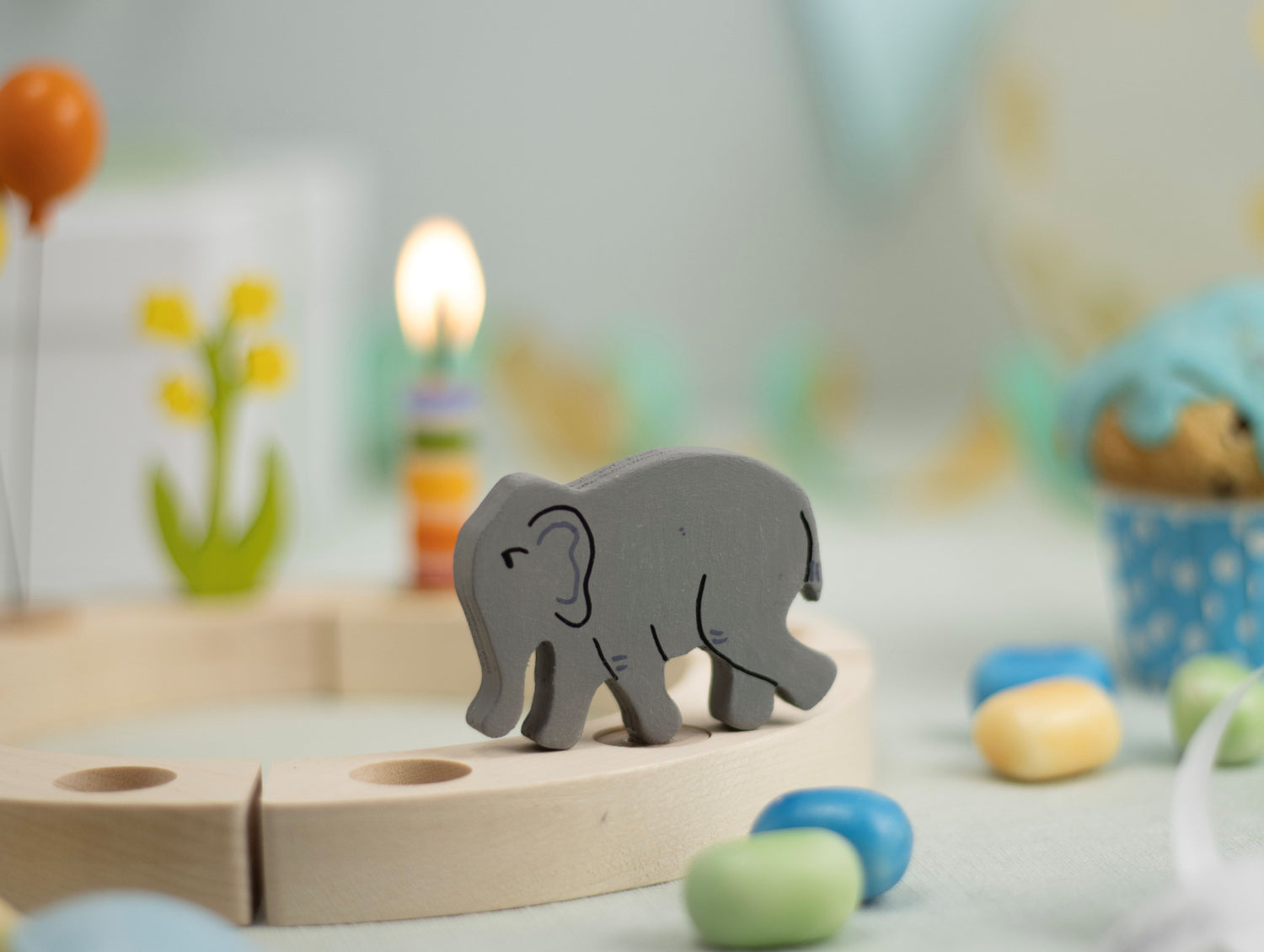Steckfigur Elefant