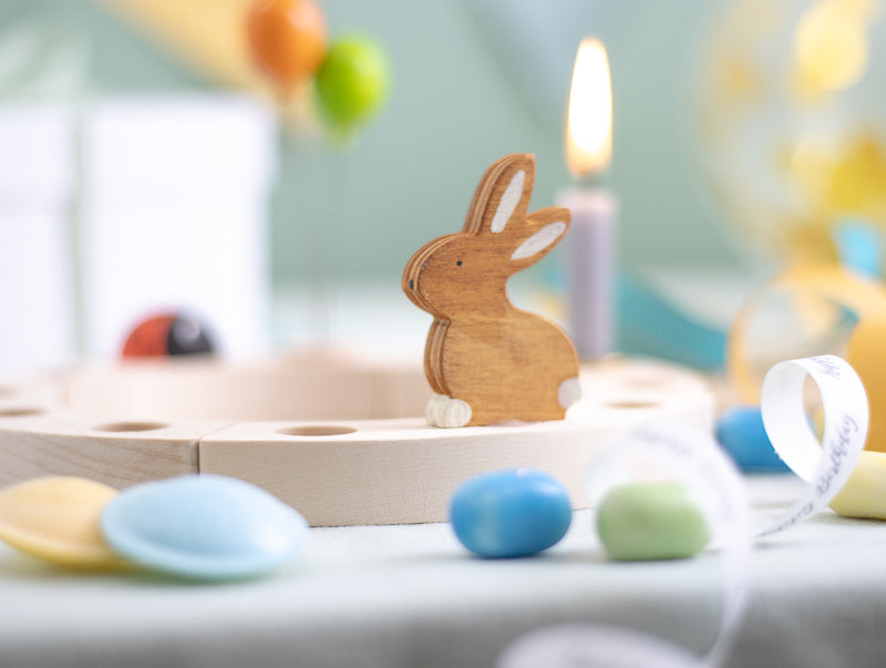 Steckfigur Hase - hellbraun