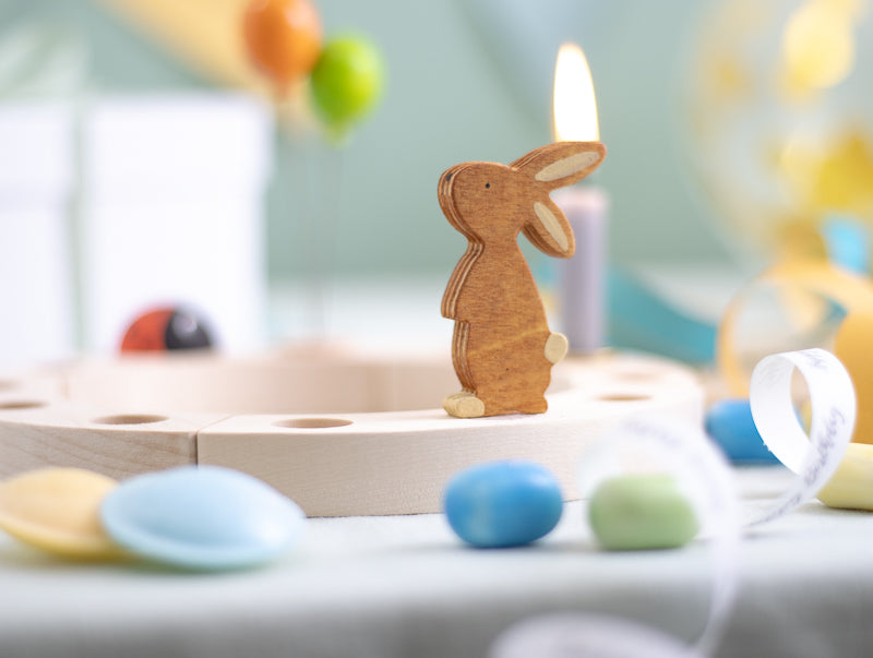 Steckfigur Hase - hellbraun