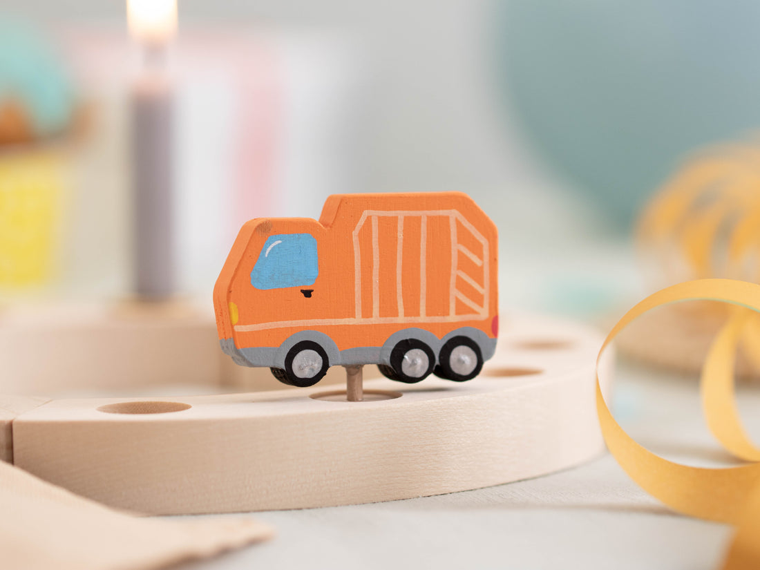 Steckfigur Müllabfuhr