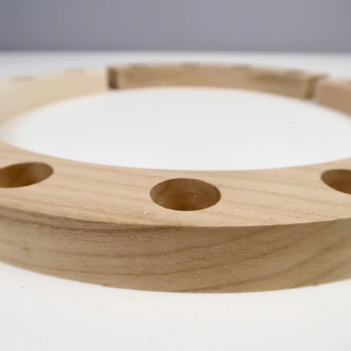Geburtstagskranz aus 4 Holzarten