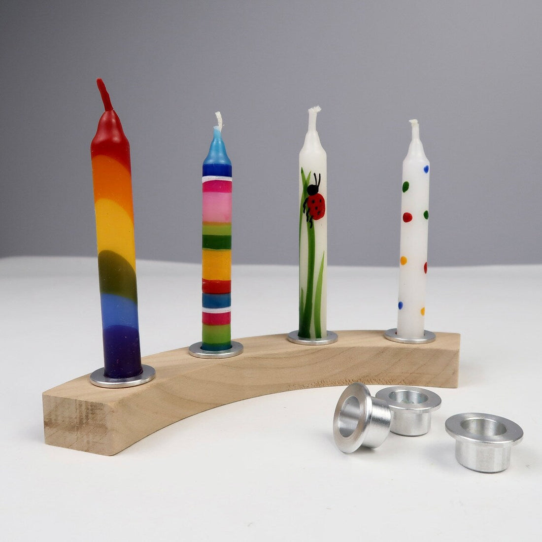 Geburtstagskerzen "Regenbogen"