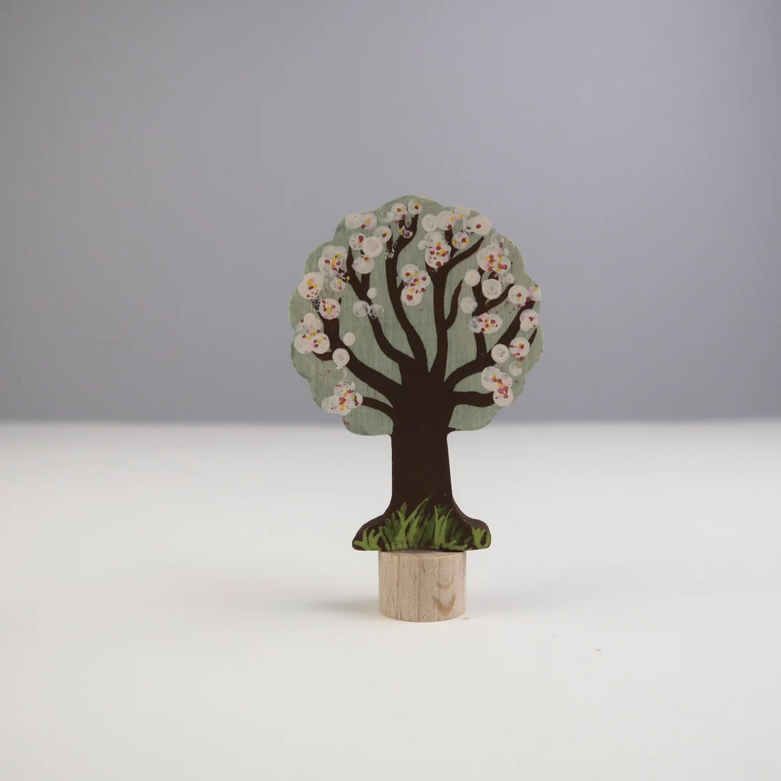 Steckfigur Frühlingsbaum mit Kirschblüten