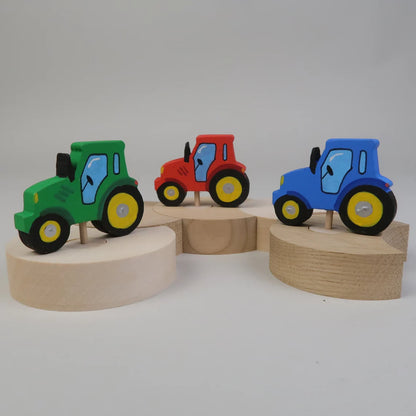 Steckfigur Traktor