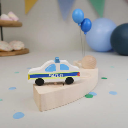 Steckfigur Polizei