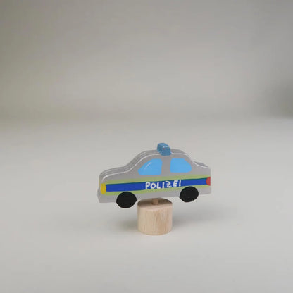 Steckfigur Polizei