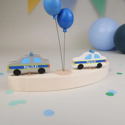 Steckfigur Polizei