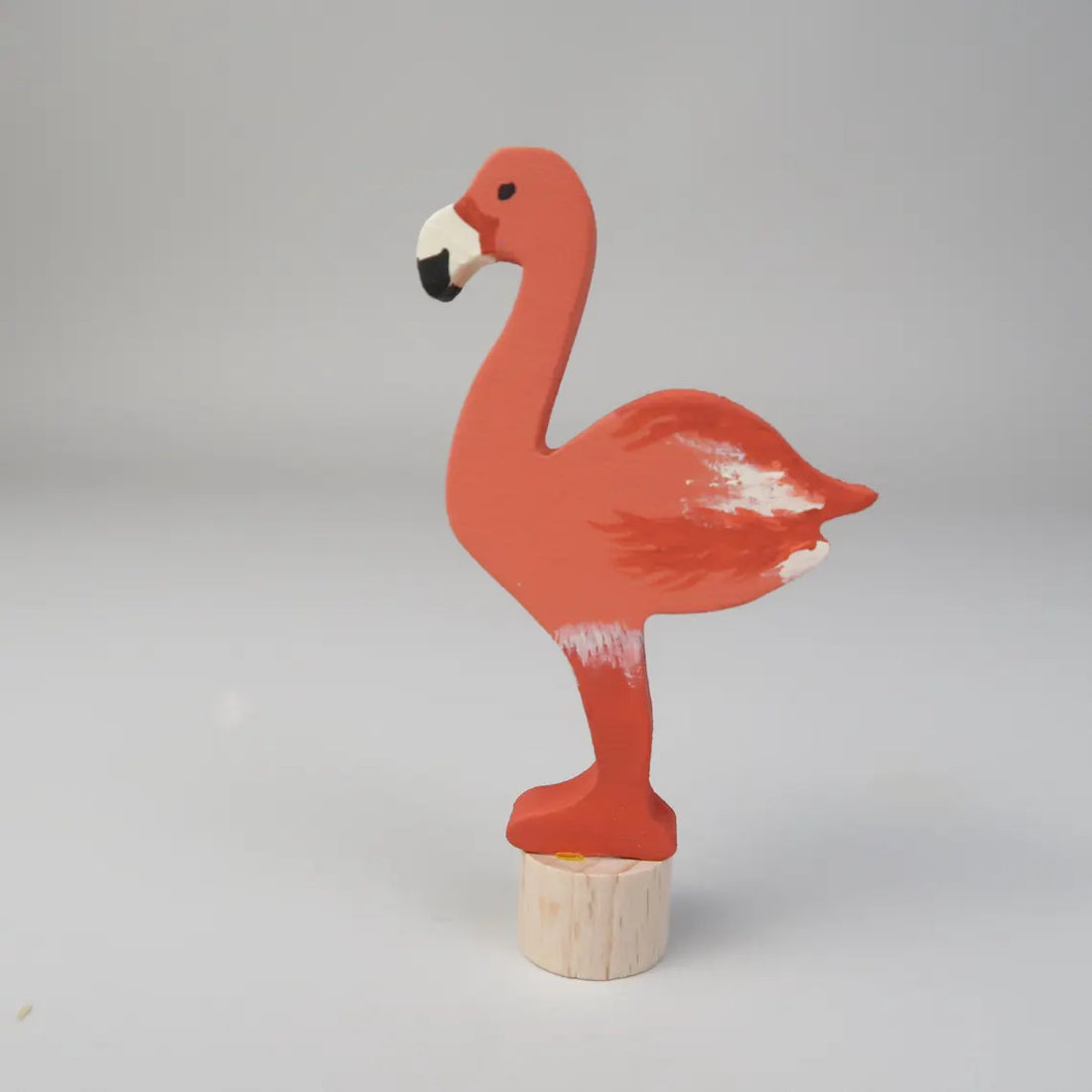 Steckfigur Flamingo - Korallfarbe