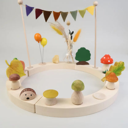 Steckfiguren Pilze