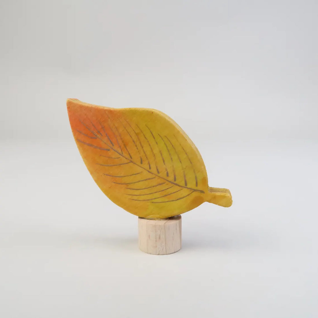 Steckfigur Herbstblatt - Buche