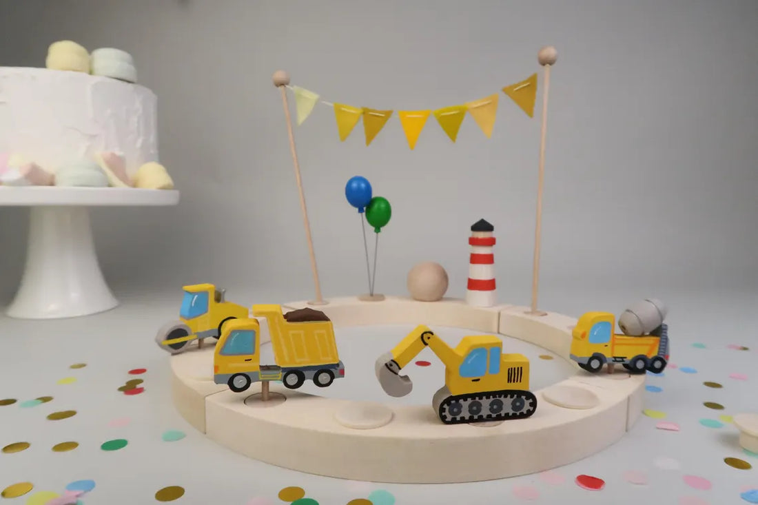 Steckfigur Walzenfahrzeug