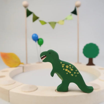 Steckfigur T-Rex grün