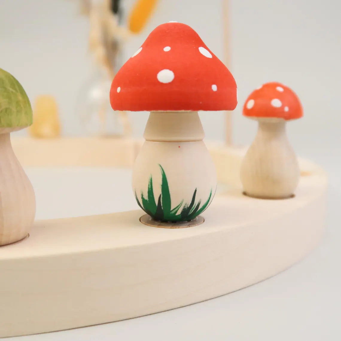 Steckfigur kleiner Fliegenpilz